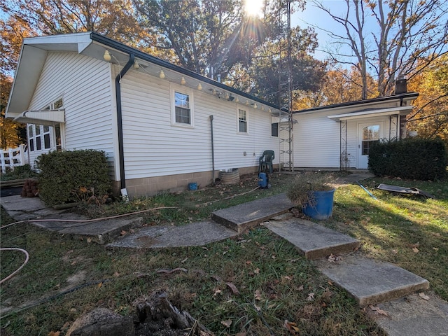 view of rear view of house