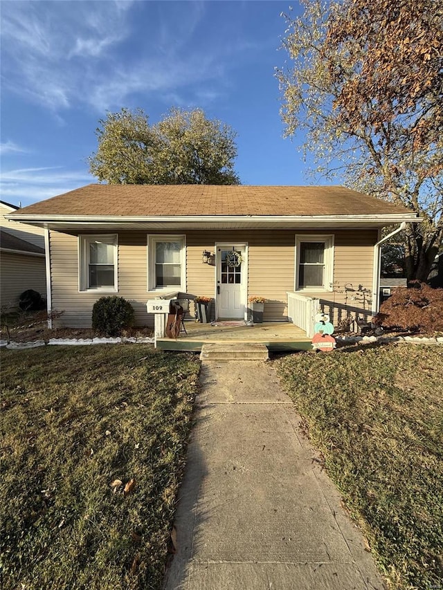 view of front of house featuring covered porch