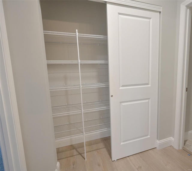 view of closet