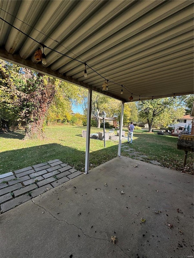 view of patio