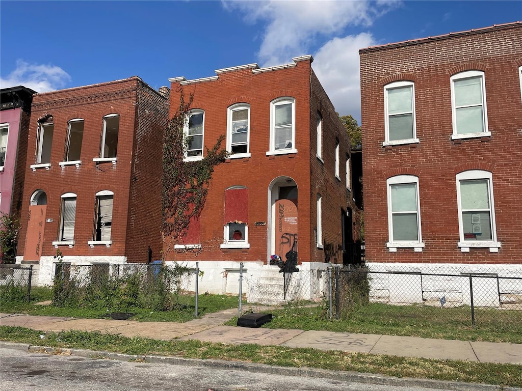 view of townhome / multi-family property