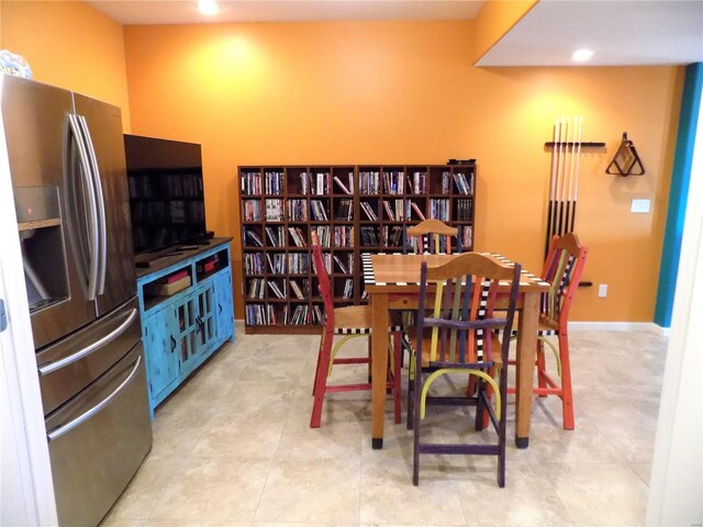 view of dining room