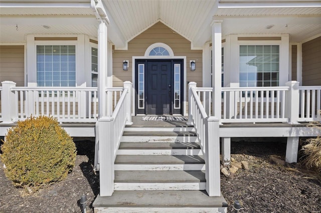 view of entrance to property