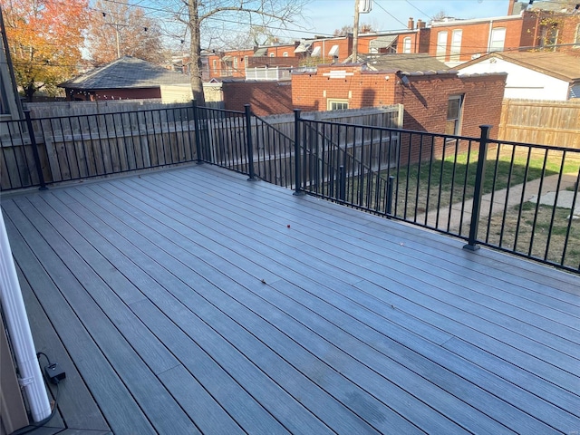 view of deck