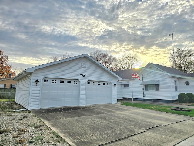 view of ranch-style home