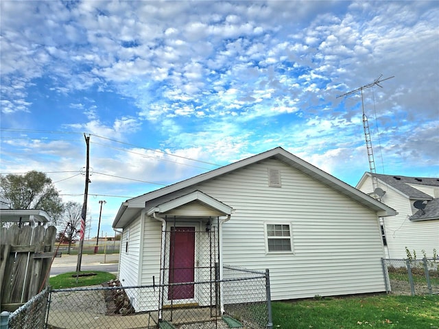 view of bungalow-style house