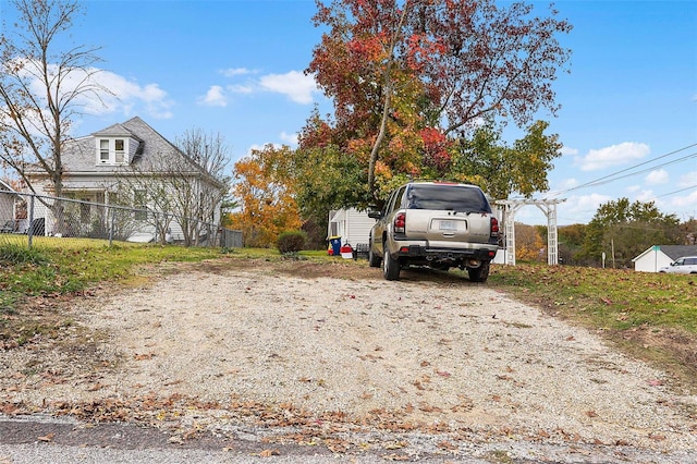 view of yard