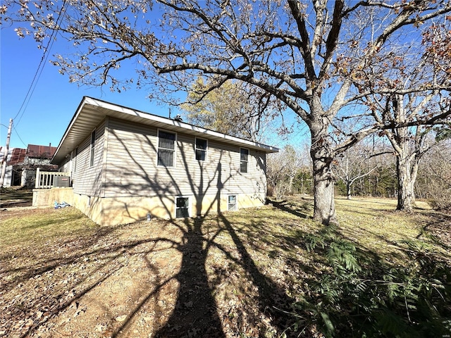 view of side of home