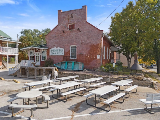 back of house featuring a patio area