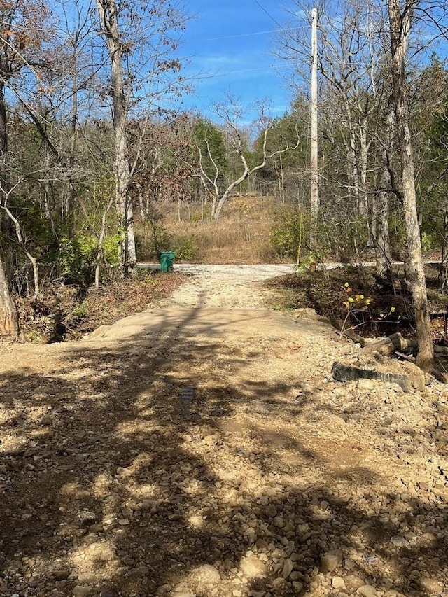 view of road