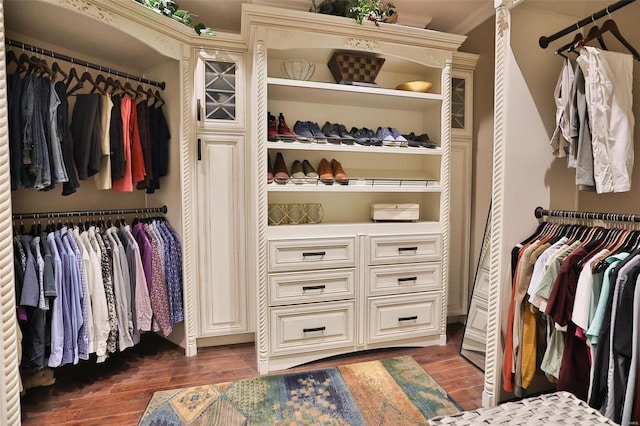 view of closet