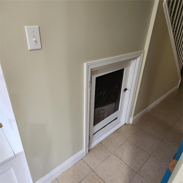 details with tile patterned floors