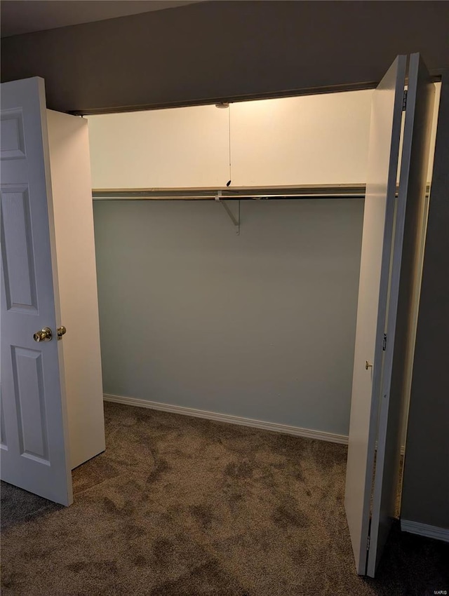 view of closet