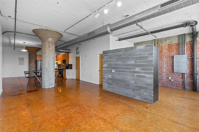 view of unfurnished living room