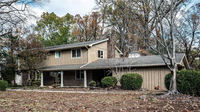 view of front of house