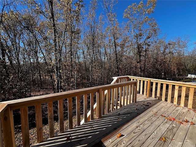 view of deck