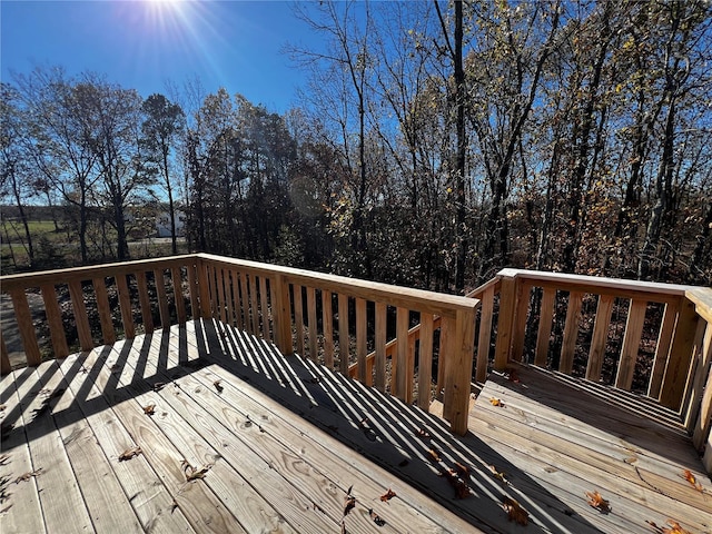 view of deck