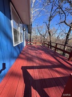 view of deck