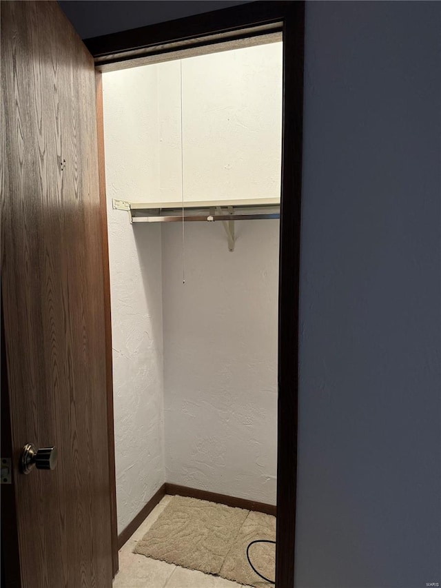 view of closet