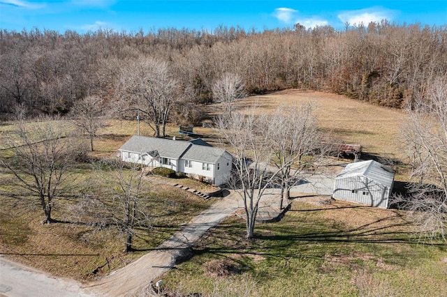 aerial view