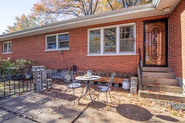 exterior space featuring a patio