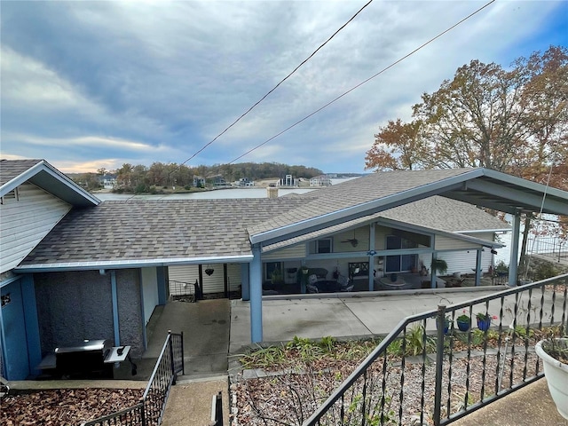 view of rear view of house