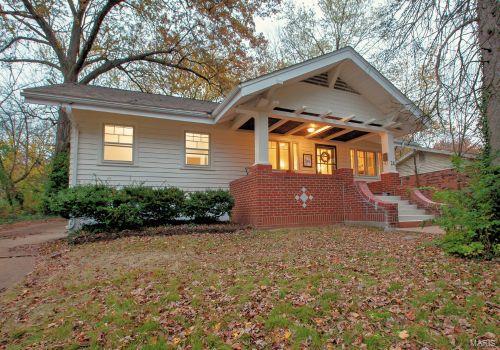 view of bungalow-style home