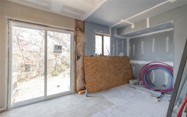 view of laundry area