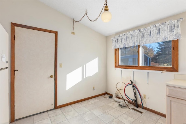 view of tiled empty room