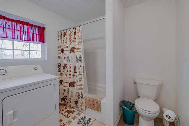 washroom featuring washer / clothes dryer