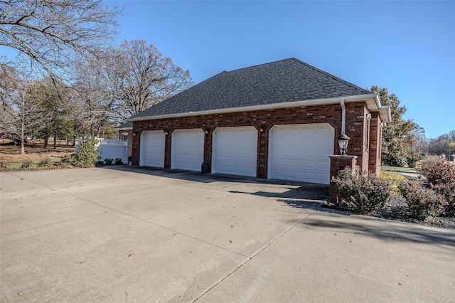 view of side of property