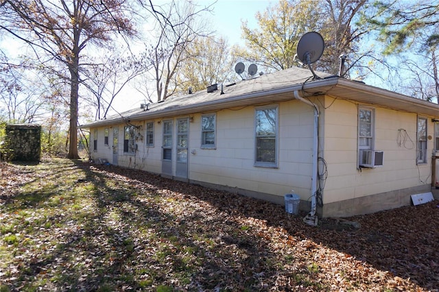 view of side of property