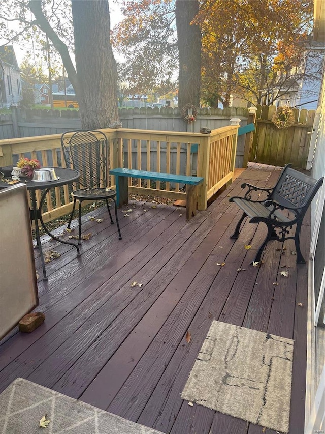 view of deck