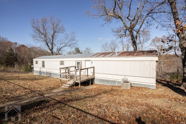 view of rear view of property