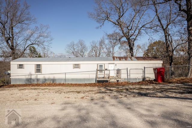 view of rear view of property