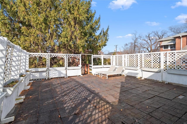 view of patio / terrace