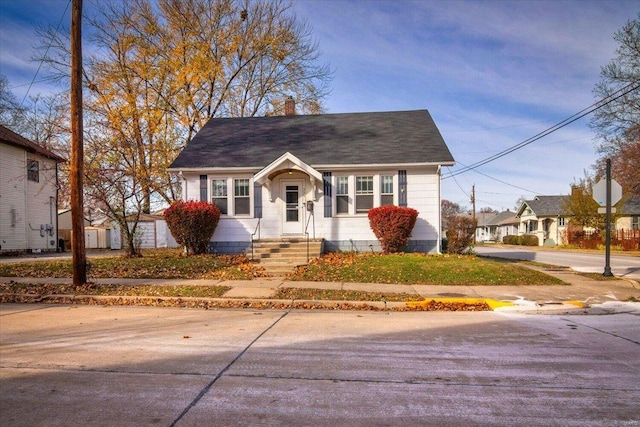 view of bungalow