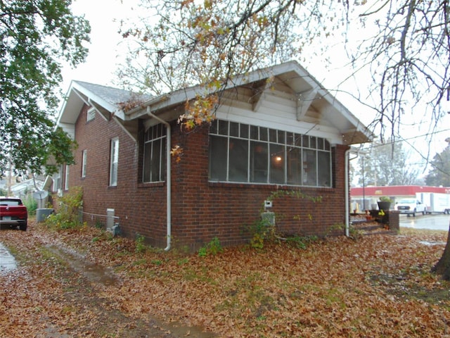 view of home's exterior