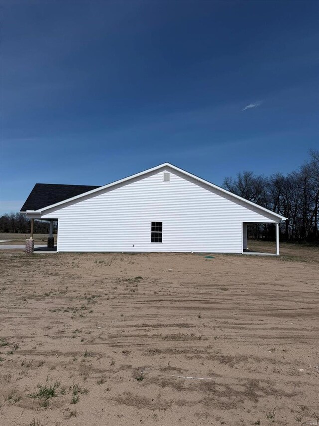 view of side of home