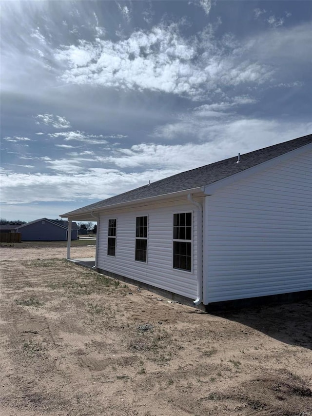 view of home's exterior