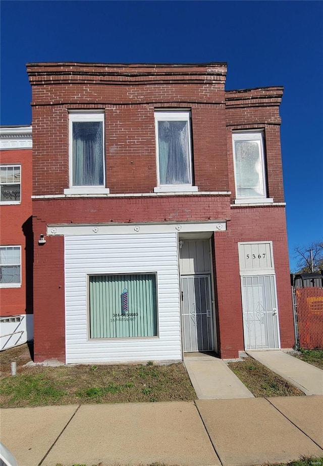 view of townhome / multi-family property