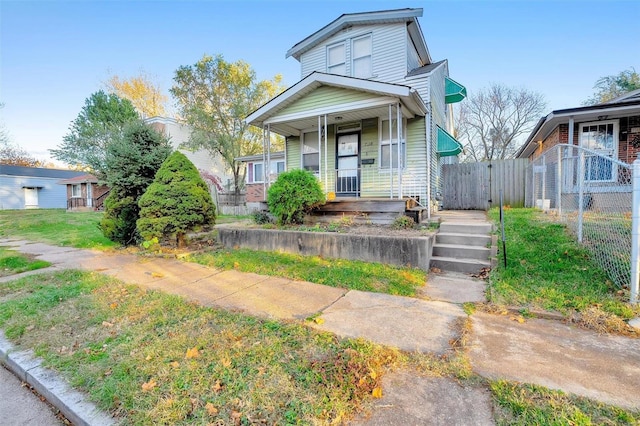 view of bungalow-style house