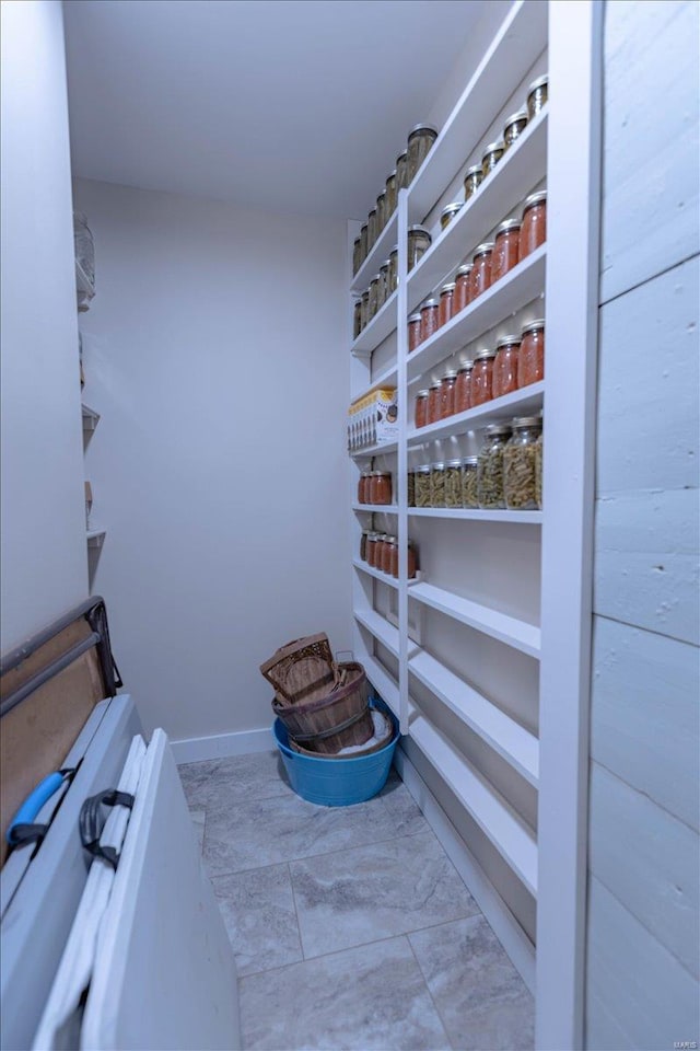 view of pantry