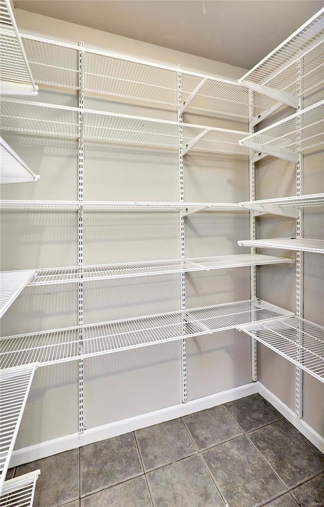 view of pantry