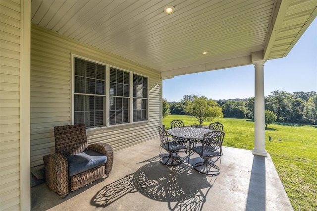 view of patio / terrace