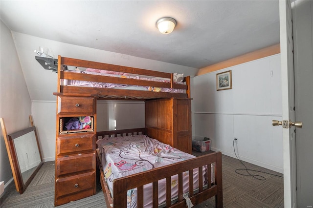 bedroom featuring carpet flooring