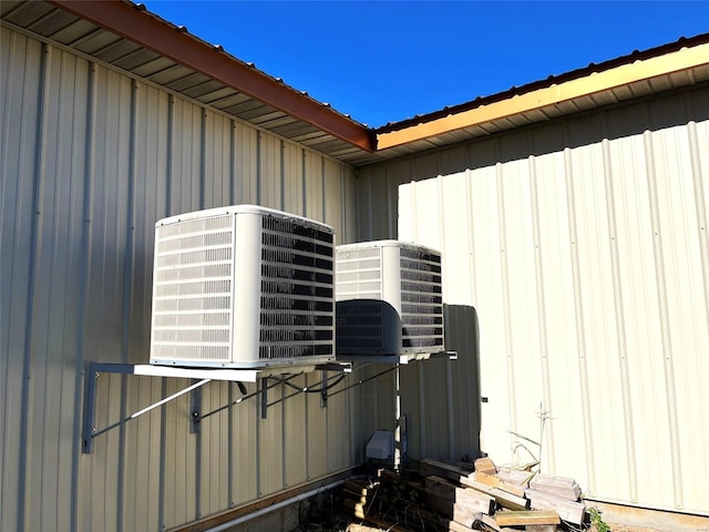 exterior space featuring cooling unit