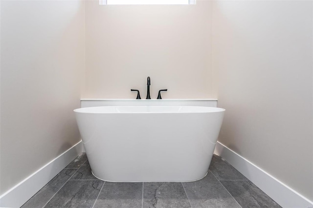 bathroom with a bathing tub