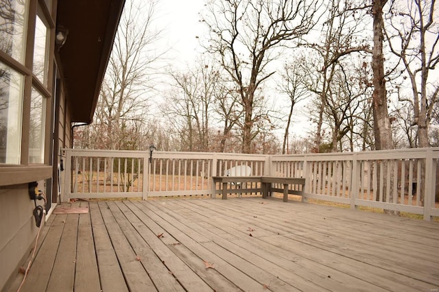 view of deck