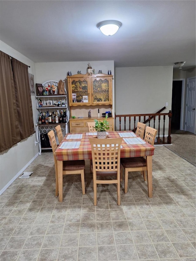 view of dining room